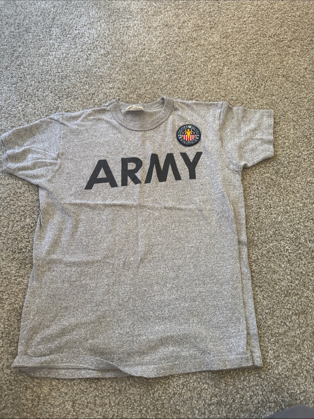 Vintage 80s US Army PT Shirt Physical Fitness Excellence Champion